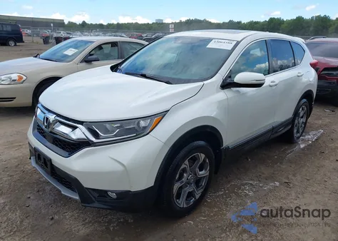2018 Honda Cr-V Ex из США, поврежденный, VIN 2HKRW2H53JH683611